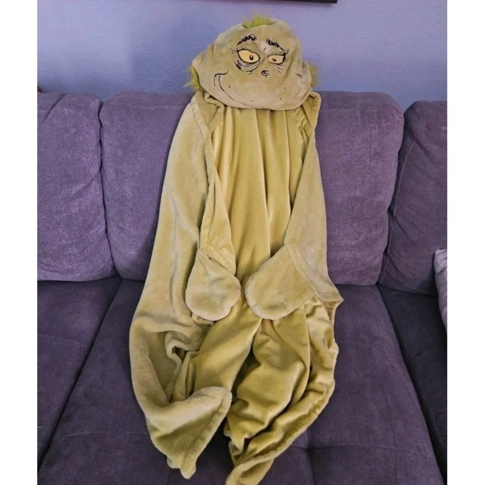 The Grinch Toddler Blanket
